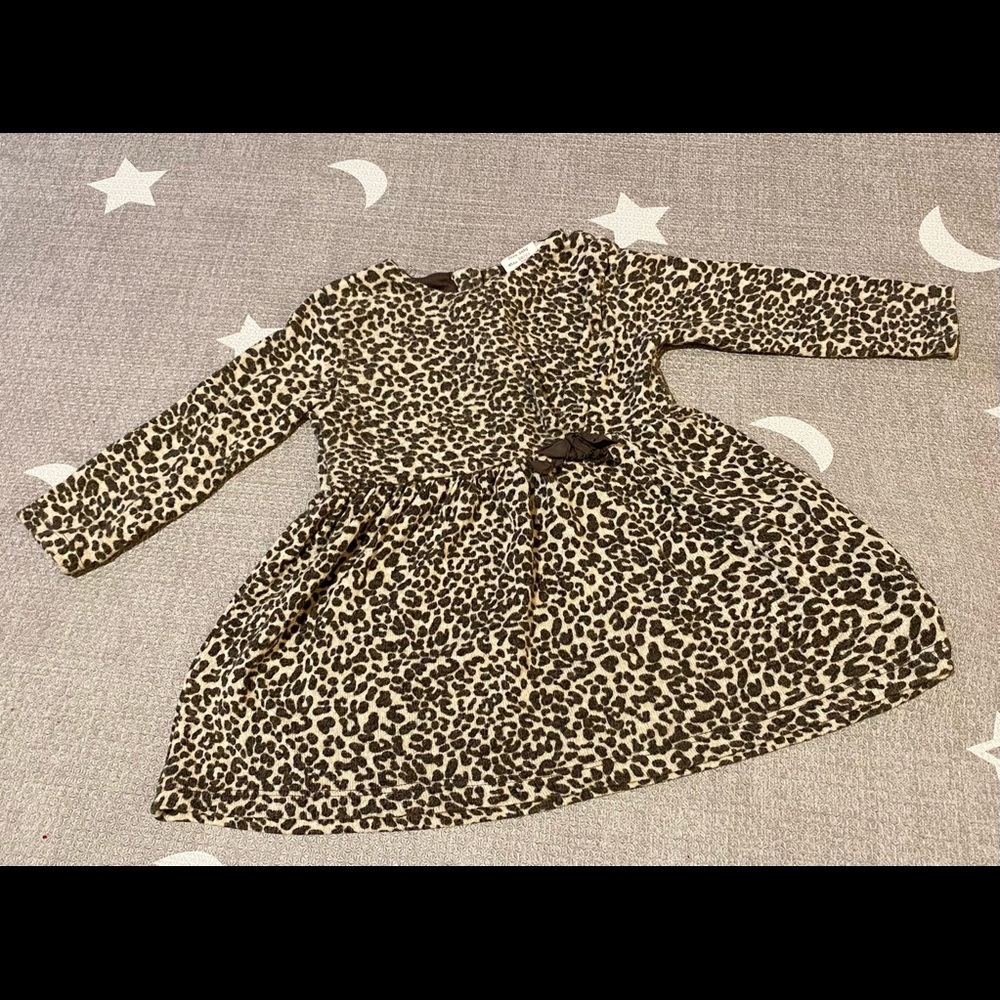Zara baby girl super soft leopard dress